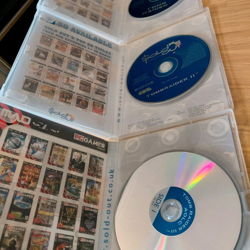 Tomb Raider pack 1/2/3/The Last Revelations used PC versions