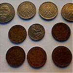  Παλιά Γερμανικά νομίσματα - Μάρκα