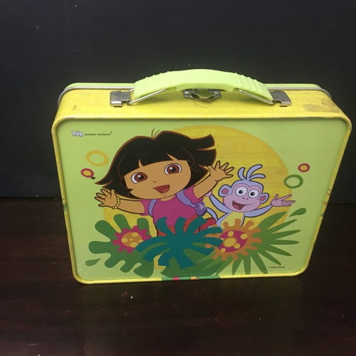 BBB Bonbon Buddies metal lunch box used for daycare