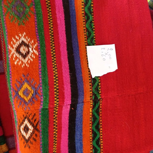 Cretan Handwoven Textile new, versatile cover or rug