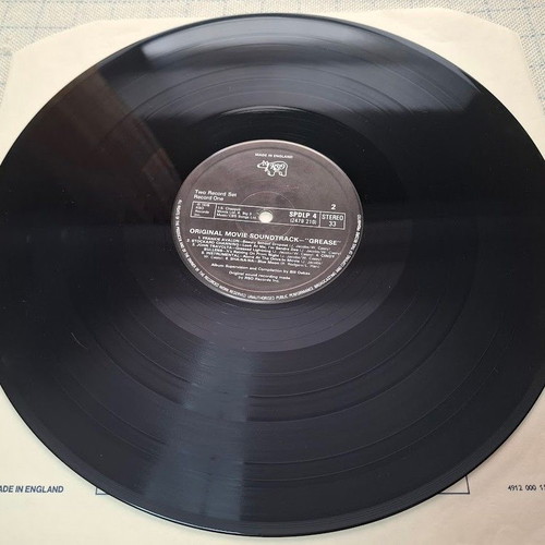 Grease Original Soundtrack 2XLP rock like new