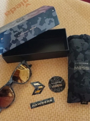 Hawkers Messi Kids Sunglasses with Army Print Design new