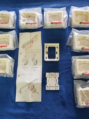 Μπρίζες Legrand ref:303 62 νέες, πακέτο 10 τεμαχίων