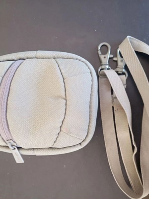 Delsey small camera case gray used