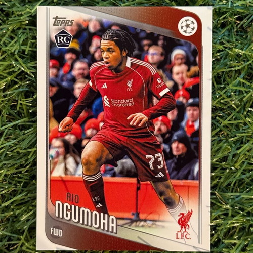 Topps Uefa Club Competitions 25/26 Rio Ngumoha Rookie card new