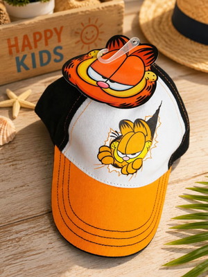 Garfield Kids Hat new, orange and black, size 56cm