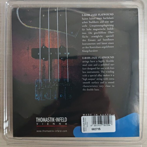 Thomastik-Infeld JF344 Flatwound Long Scale Electric Bass Strings 43-100