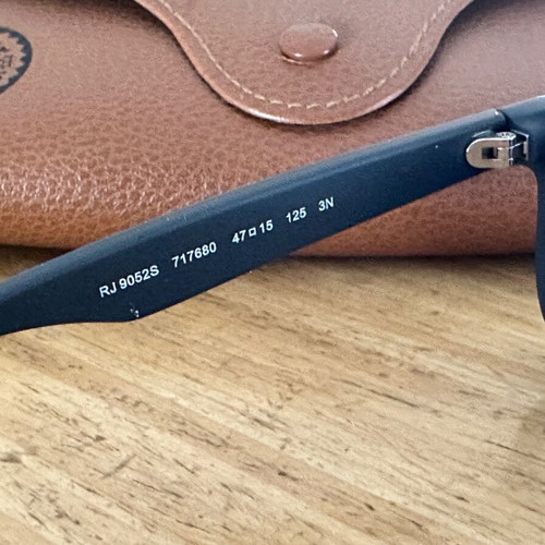Ray Ban Junior New Wayfarer RJ9052S sunglasses, grey