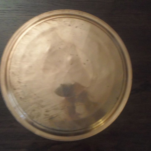 Serving tray like new, copper, 35 cm diameter