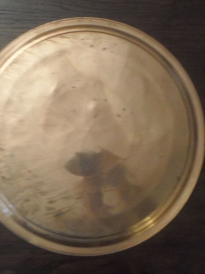 Serving tray like new, copper, 35 cm diameter