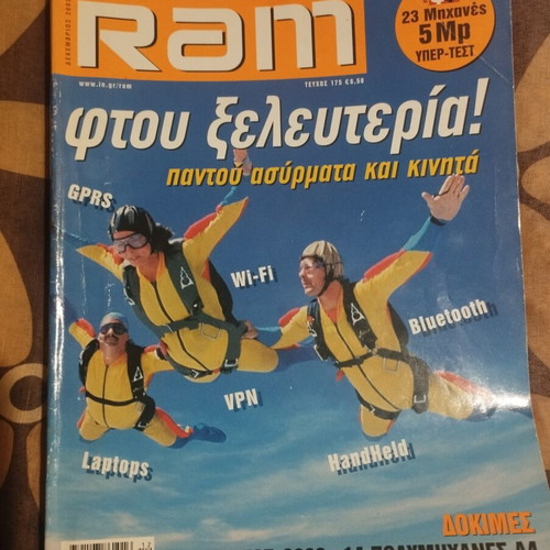 Ram magazine December 2003 issue used, good condition