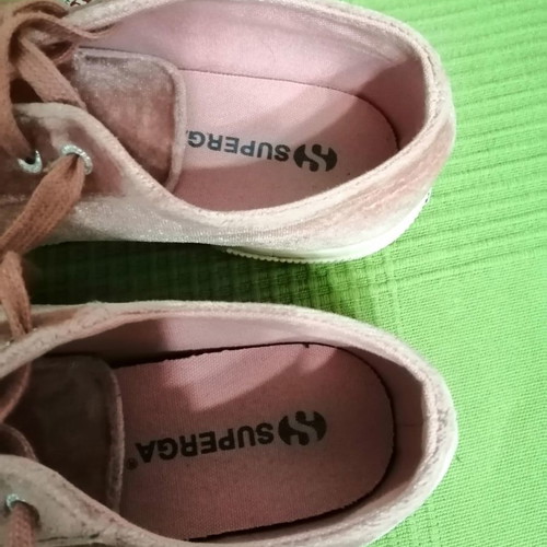 Superga sneakers μεταχειρισμένα, μέγεθος 34, ροζ