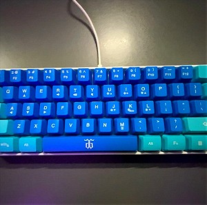 Snpurdiri 60% Wired Gaming Keyboard, RGB Ultra-Compact Mini Keyboard