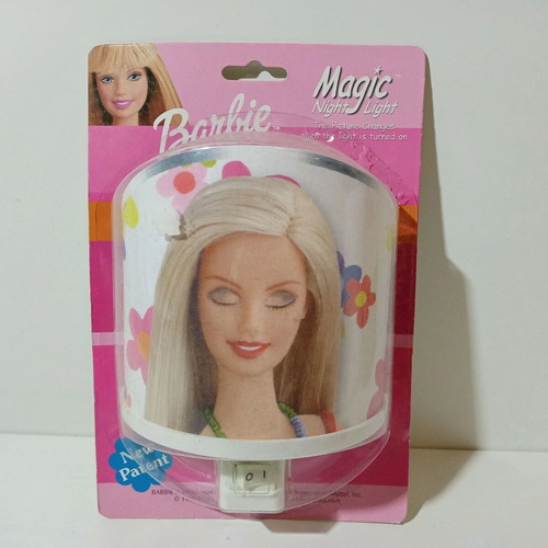 Mattel Barbie night light 1999 new European power 230V-50Hz