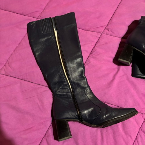 Blue boots like new, size 36, Soft by Vergina