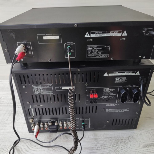 Kenwood AX-43 Stereo System with DP-730 CD Player and RC-M43 Remote
