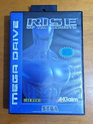 SEGA Mega Drive Rise of the Robots αυθεντικό κουτί και εγχειρίδιο σαν καινούργιο