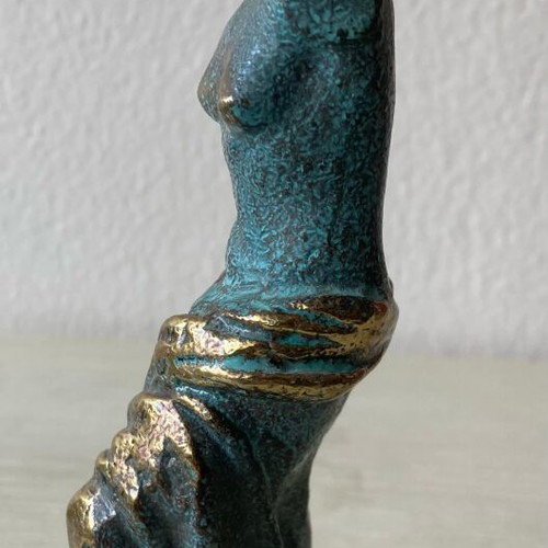 Aphrodite statue bronze replica like new