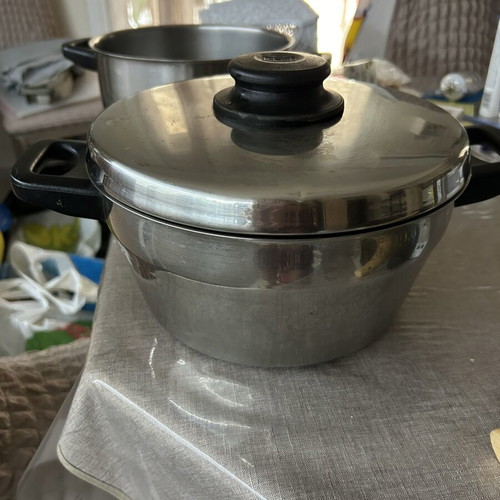 Aluminum pot Best 24L used, 18 cm bottom diameter, 26 cm top