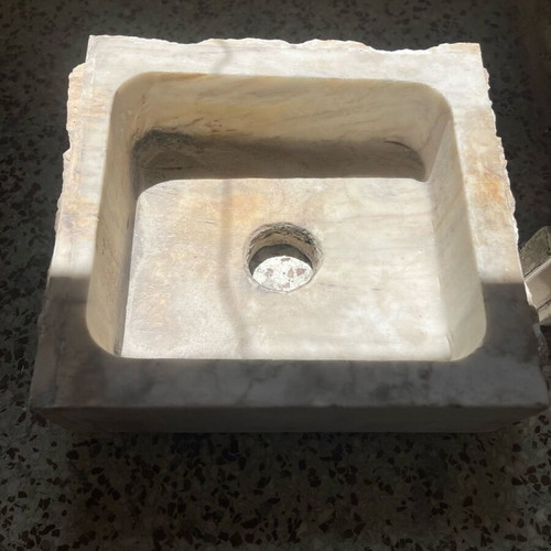 Marble sink used