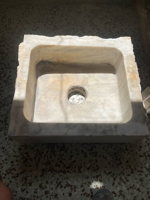 Marble sink used