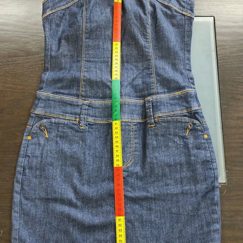 Pepe Jeans denim dress like new, size small, blue