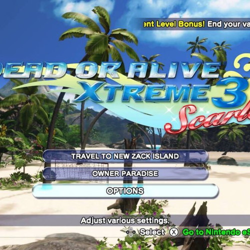 Dead or Alive Xtreme 3: Scarlet Nintendo Switch game like new