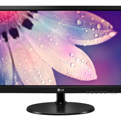 Lenovo ThinkCentre SFF desktop computer used with LG 20" monitor