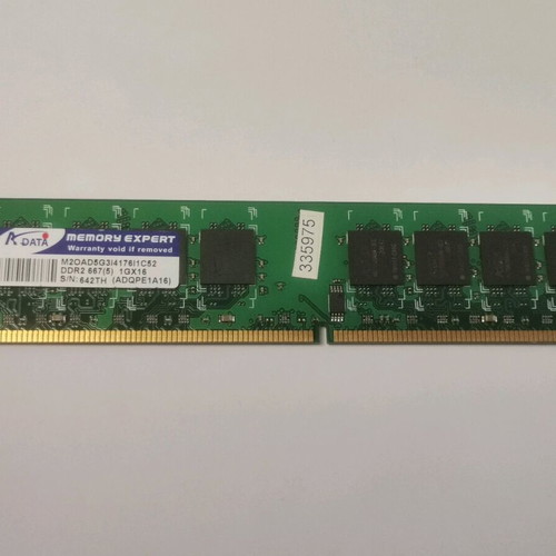 Adata 1Gb DDR2 RAM used