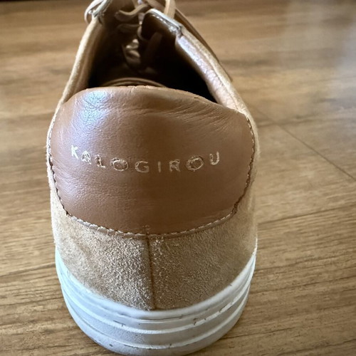 Suede Sneakers Kalogirou size 46, like new, beige