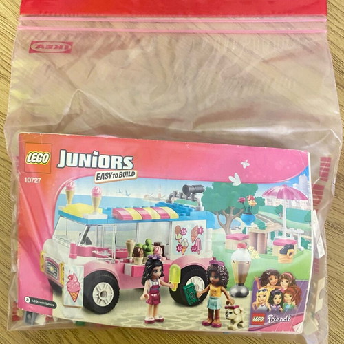 Lego Juniors Emma's Ice Cream Truck 10727 like new