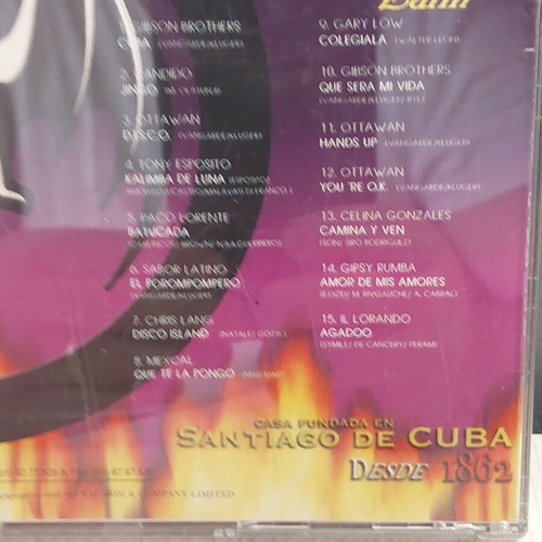 Bacardi Latin CD new