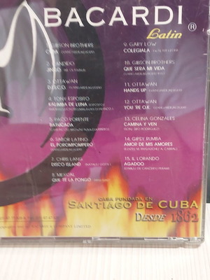Bacardi Latin CD new