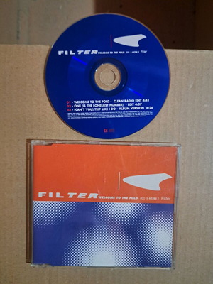 Filter Welcome To The Fold CD single used