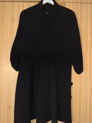 Black dress like new, size L