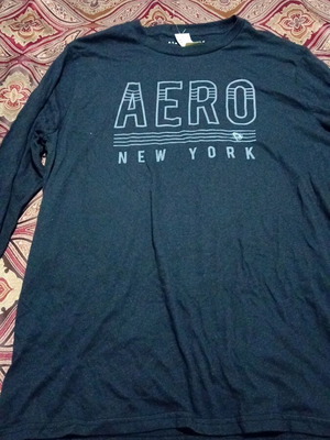 Aeropostale men's t-shirt new, gray, size XL
