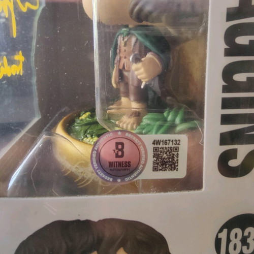 Funko Pop! Frodo Baggins signed by Elijah Wood new