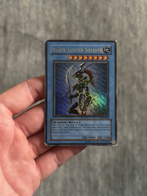 Yugioh Black Luster Soldier used