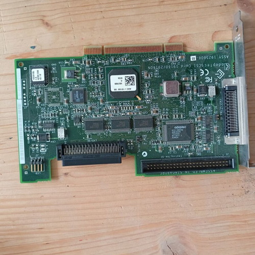 Adaptec 19160 SCSI controller used for server with 68-Pin cable included