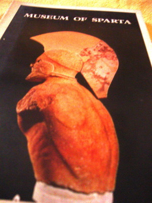 Museum of Sparta book used, Greek language
