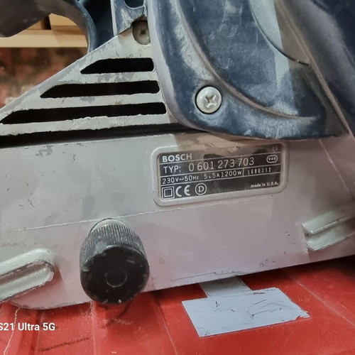 Bosch heavy-duty 1200W belt sander used
