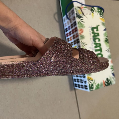 Cacatoes slippers, pink, size 37