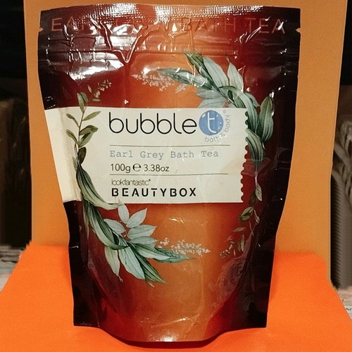 Bubble Earl Grey Bath Tea bath salts 100ml new