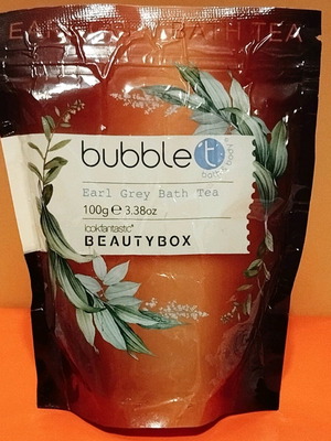Bubble Earl Grey Bath Tea bath salts 100ml new