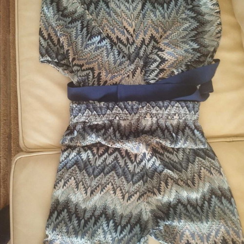 Pants set with crop-top BSB.