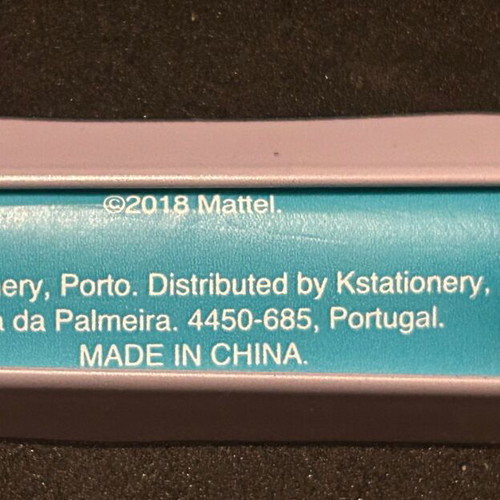 Mattel Enchantimals Metal School Pencil Case like new