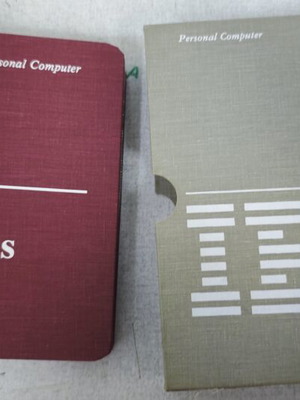 IBM Personal Computer Guide to Operations set used, 1980s with floppy disk