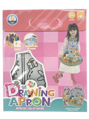 Drawing apron craft set for kids new