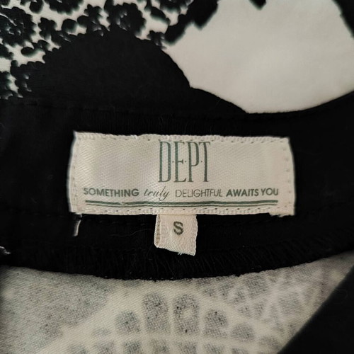 Vintage Dept Printed Dress Size S Fits S/M Like New