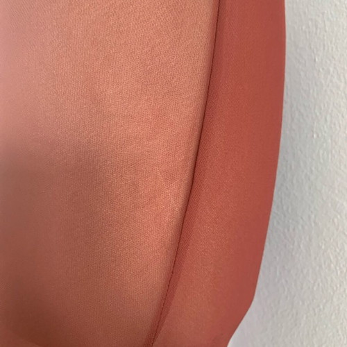 Maxi dress by Veloudakis new, muslin two-piece with minor stain and pull